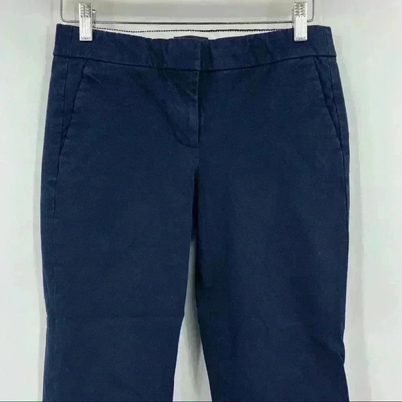 J.Crew Navy Campbell Ankle Pants Womens‎ Size 4 - Picture 4 of 10